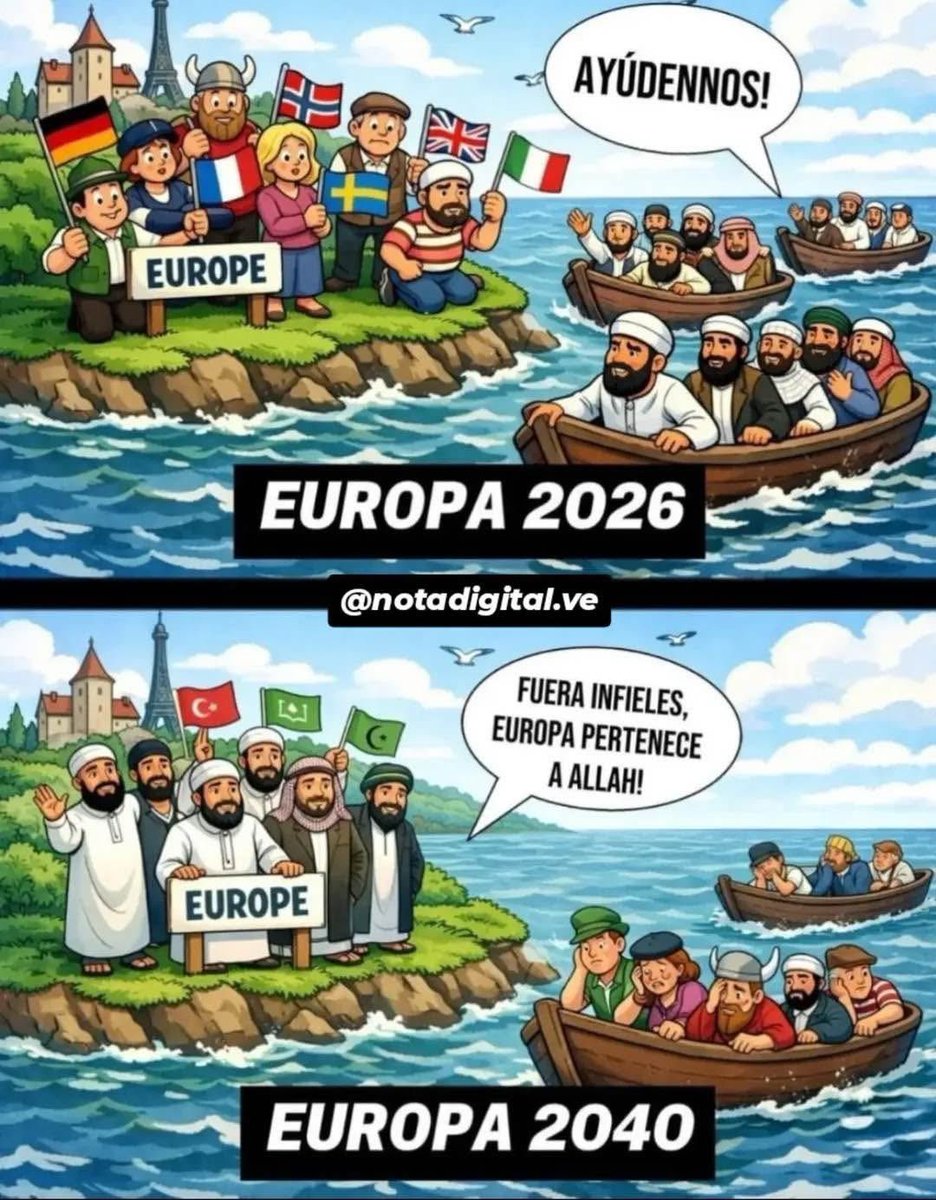 verdadsmolestas's tweet photo. EL DESTINO DE UN EUROPA ABSOLUTAMENTE IMBÉCIL https://t.co/I3HDH4FUYa