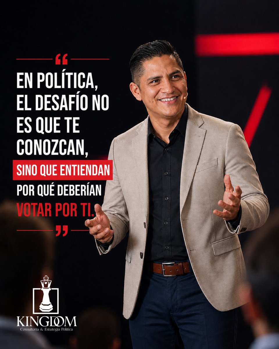 AndresAriasN's tweet photo. En política, que la gente sepa quién eres no sirve de nada si no saben por qué deberían elegirte.

​Muchos candidatos cometen el error de pensar que solo necesitan hacerse famosos.
Se equivocan. Hay una diferencia enorme entre ser conocido y ser la opción preferida: https://t.co/wcI0Y2E26L