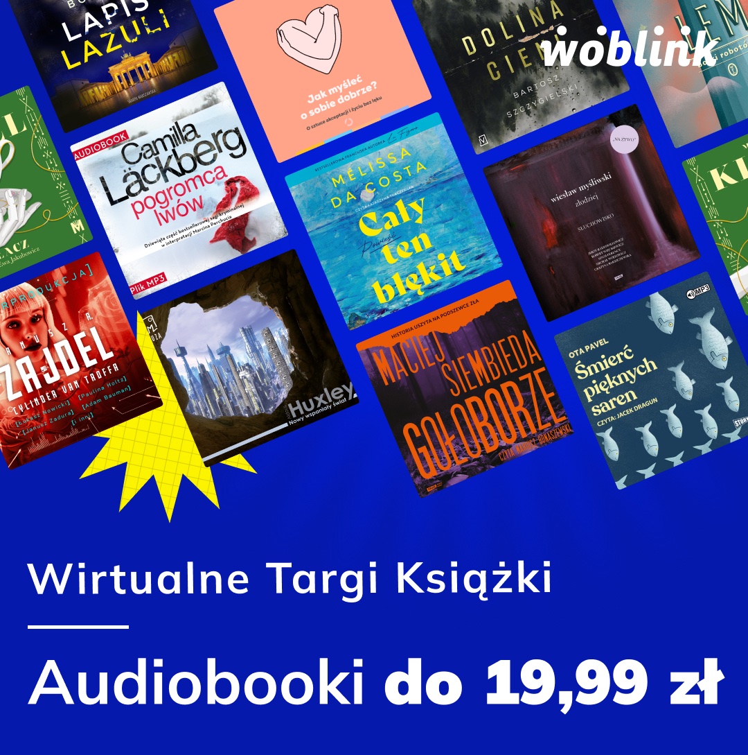 woblink_com's tweet photo. Wirtualne Targi Książki to nie tylko ebooki 🎧

Jeśli lubisz słuchać książek w drodze do pracy, podczas spaceru czy domowych obowiązków, mamy coś dla Ciebie!

🎧 Odkrywaj i korzystaj z targowych okazji bez wychodzenia z domu👉 https://t.co/ZUlppR0MUV https://t.co/nQRG9petmE