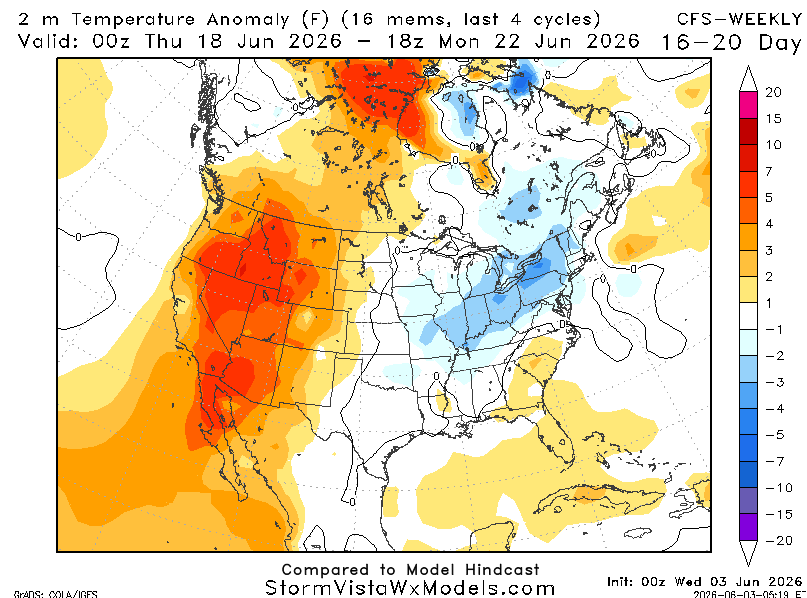 commoditywx's tweet photo. Eastern cool-down may return by 16-20 day per analog progression and some subseasonal guidance. https://t.co/nMttadzS2F