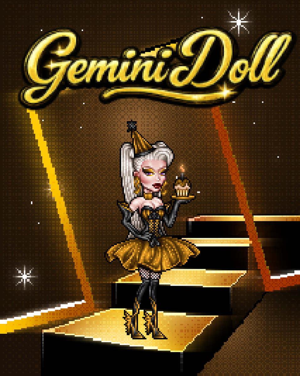 ASIDragRace's tweet photo. 💛🧁 Gemini Doll convierte cada día en una celebración. 🎉💛

Con brillo, dulzura y mucha actitud, llega al Bracket Dorado lista para ser el centro de la fiesta. ✨🥂

#TeamGeminiDoll 💛🧁✨ @Ramonbjap https://t.co/I4Y1C8QPcU