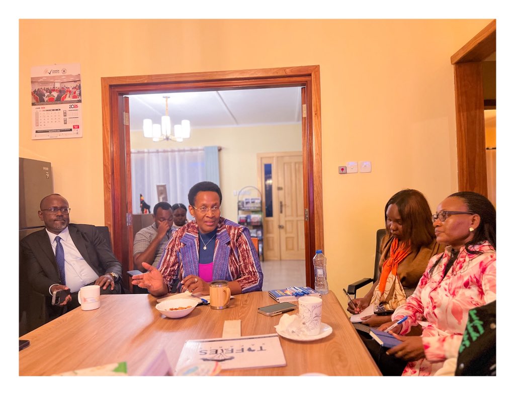 Uganda_Expozed's tweet photo. UG–Arusha Connect Kilifair Edition

Upon arrival this evening, 

The Travel Specialists team, alongside tourism media personalities, held a planning meeting. They were officially welcomed and hosted by Amb. @KatusiimeAnne, Ms. Kyasiimire Florence ( @florencekyasii1 ) from @UgandaMFA, and the Consulate team for a briefing on how Uganda’s Kilifair celebrations will be conducted from 4th to 7th June, culminating on the final day.

The Ambassador confirmed that Uganda will have an exhibition village at Kilifair, as well as Uganda Day celebrations on 6th at the same grounds.

Ugandan tour operators will also participate in a B2B cocktail dinner with Tanzanian counterparts, followed by a gala dinner in Arusha.

#UGArushaConnect