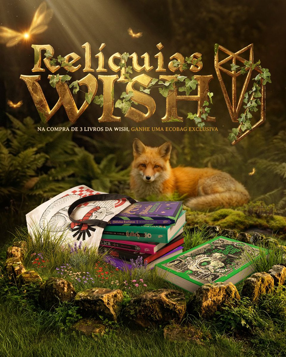 DarkSideBooks's tweet photo. Explore esta obra jamais esquecida com a promo Relíquias Wish:* na compra de 3 livros da Wish, você ganha uma ecobag exclusiva para abrigar suas descobertas literárias. https://t.co/yJfQXWV0i7

🎁 Ganhe postal e marcador exclusivo da Loja Oficial DarkSide (site e DarkApp) por tempo limitado.
🏷️ 5% de cashback em livros.
💳 Ganhe 1 DarkCup + 5% OFF no pix à vista ou parcele em até 6x sem juros.

*Confira os detalhes da promo no site.
