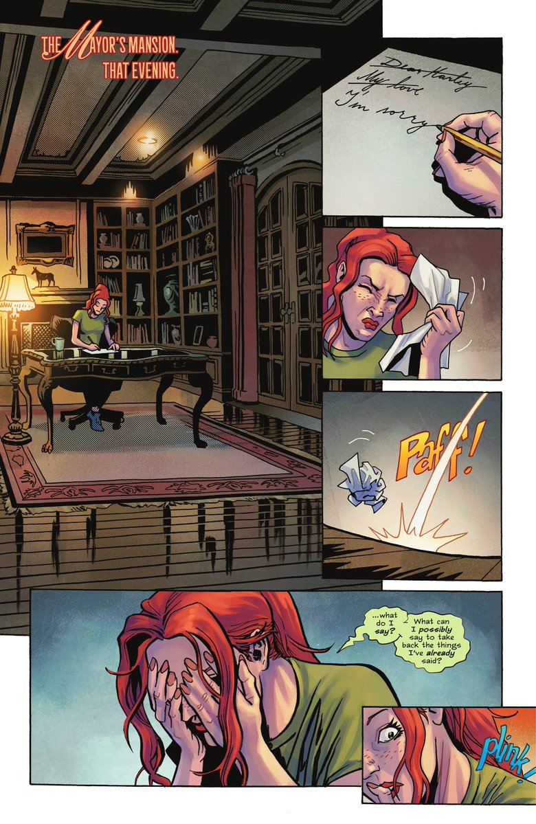 poisonousquinz's tweet photo. this would've meant a lot more if gww hadn't consistently treated Harley like trash outside of some nice words here &amp; there. she has moments where she seems to recall the character she's writing but the outlandish actions she has Ivy make never align with those messages 🧵 https://t.co/bfRrIN19PT