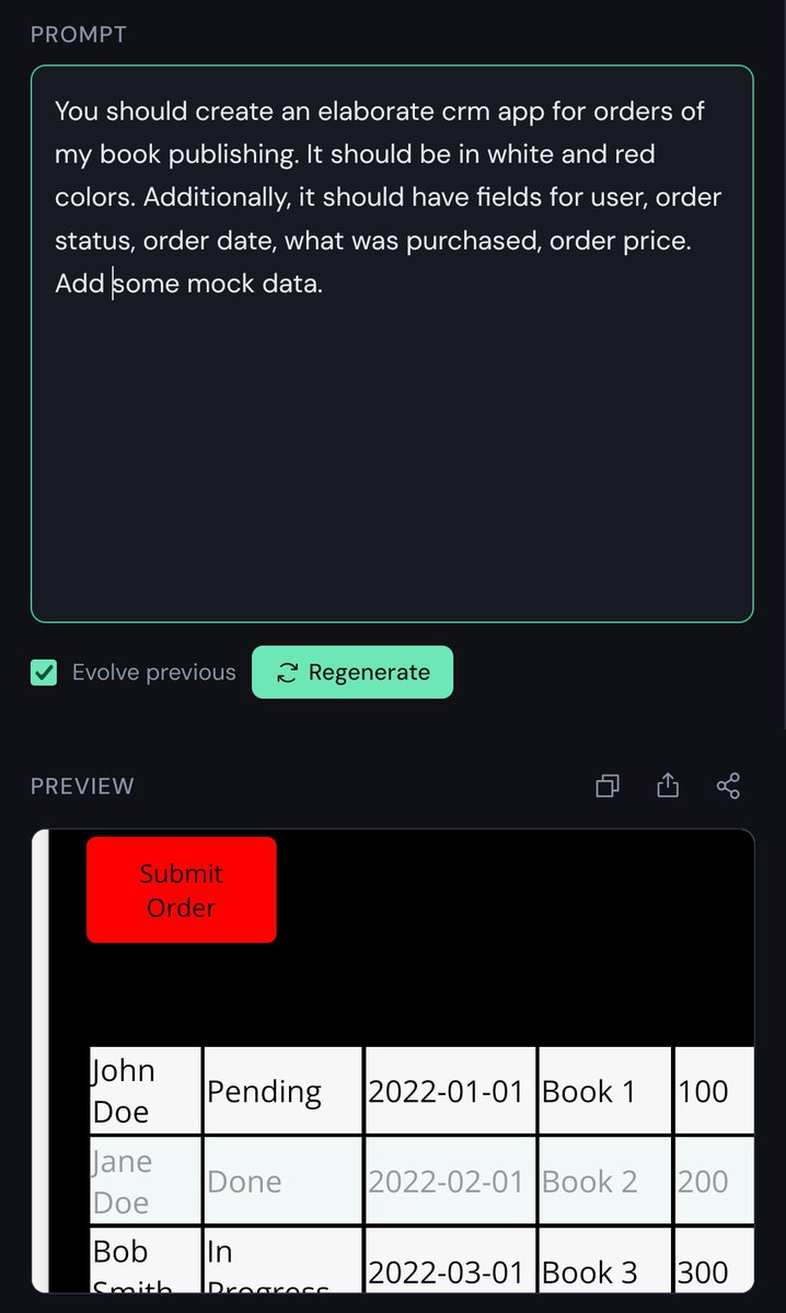 d3magexgod's tweet photo. @oleh_bc @tarkpatel_ @taalas_inc It took me way longer to write a somewhat coherent prompt than for it to deliver multiple iterations of the app. Progressive evolution of an app is definitely still a problem, but I already can imagine "generate your site in 30 seconds as a service". https://t.co/T47yLOwznP