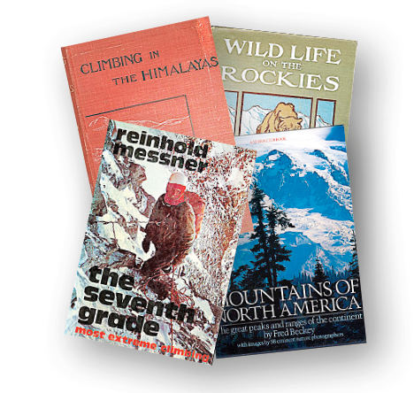 wsmagazine's tweet photo. “It was impressive enough to stand on its own merits, but it also supplemented a body of outdoor recreation literature in the WSU Libraries that, while robust, previously contained only a few works related to climbing and mountaineering.” #WSU #GoCougs https://t.co/vvxmmQWExO https://t.co/8tJWfPW3rE