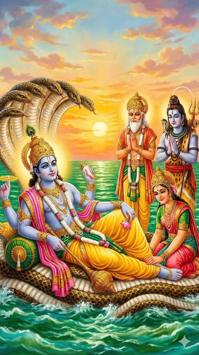 BIHARIBABU94's tweet photo. ।।श्री हरि विष्णु जी।।ॐ नमो नारायण।।
हर समय श्री विष्णु भगवान का नाम लेने से 
मन और जीवन दोनों निर्मल रहते हैं।
श्री लक्ष्मी नारायण जी का ध्यान करे और
ॐ नमो भगवते वासुदेवाय नमः मंत्र का जाप
करे,सारे रोग,दोष,पाप शेष हो जाएंगे जीवन से।
।जय श्री हरि ।जय श्री राम ।जय श्री नारायण https://t.co/NXlhzf92eL