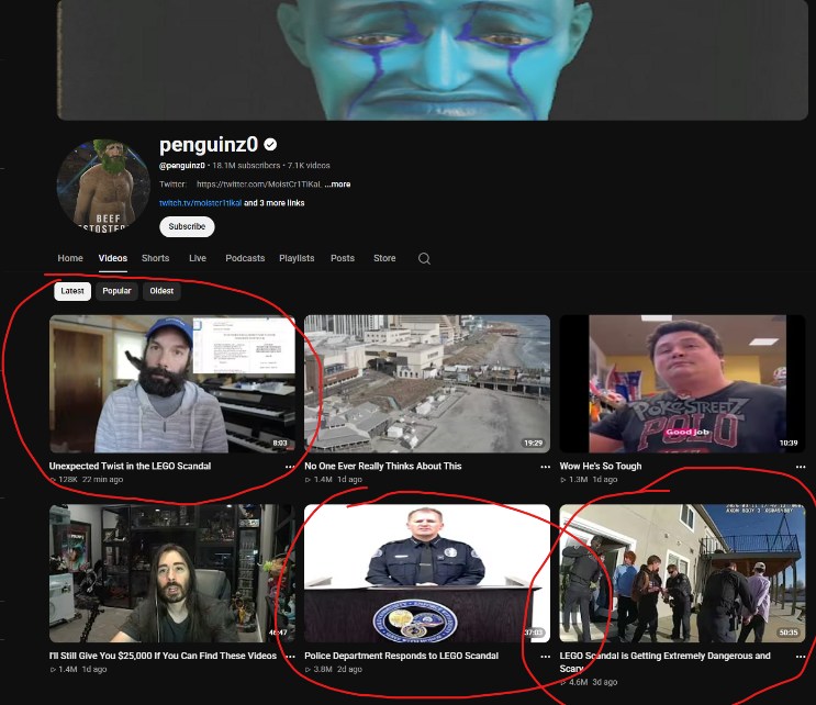 ColerClukz's tweet photo. not sure how nothing has ran from this GIANT lawsuit

its going GIGA Viral Right now with @MoistCr1TiKaL and even the PATREON CEO Going against them.

The Lore is Bricks & Minifigs Stole This Guys legos Worth $200k and got away with it.

@MoistCr1TiKaL has made multiple Videos on it and even made one 22 Minutes ago. 

He is Trying to get the Info out about B&M and how Bad of Humans they are 

His videos on it : https://t.co/WGxIcvt2G8

https://t.co/ywwBM1VvKt

https://t.co/Vf7cQTEKH7

the perfect coin to run is a meme vesrion of them

breks & munifegs

Just Started Trending on X https://t.co/bciKPSzPp0
https://t.co/TW7pM0CpRW