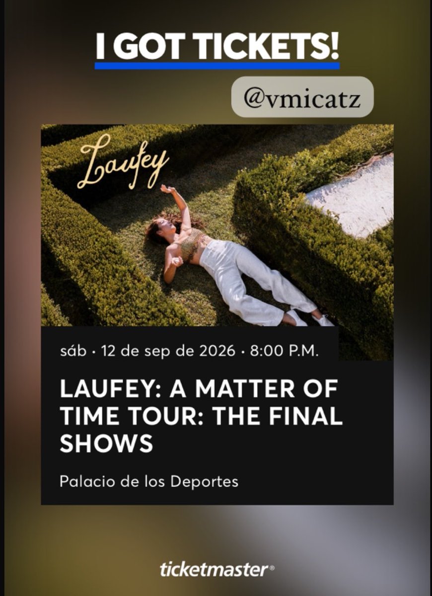 vmicatz's tweet photo. si voy a ver a laufey por segunda vez 😭💘 https://t.co/ls16Uc8Tr1