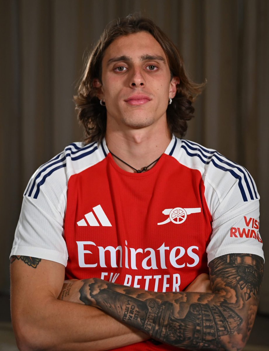 Arsenal_rep1's tweet photo. Would you give Riccardo Calafiori to Real Madrid if it means getting Kylian Mbappe in return? https://t.co/0AxTYQCscI