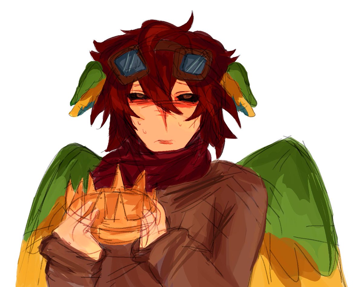 npcfies's tweet photo. 🐹 #parrotx2fanart #fymadafanart https://t.co/pZCcV5S25z