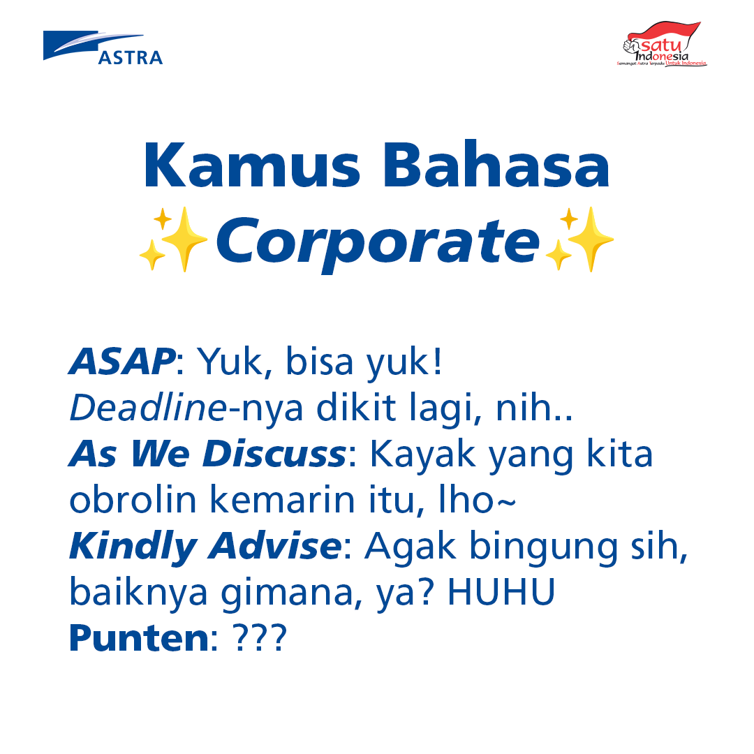 SATU Indonesia - Astra tweet media