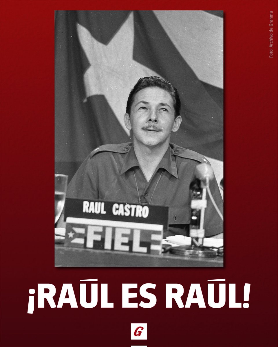 GladysArtemisa's tweet photo. Seguir defendiendo la revolución y luchar por ella, es el mejor homenaje que le podemos hacer a nuestro querido General de Ejército Raúl Castro.
#RaúlEsRaúl
#ArtemisaJuntosSomosMás 
@DiazCanelB 
@DrRobertoMOjeda 
@PartidoPCC 
@PresidenciaCuba https://t.co/7jPj8UbNix