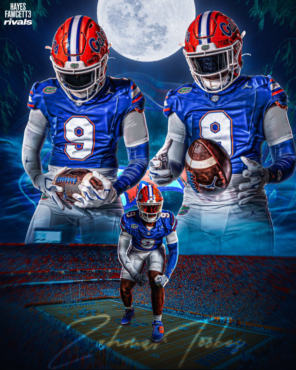 Hayesfawcett3's tweet photo. BREAKING: Four-Star DL Zahmar Tookes has Committed to Florida, he tells me for @Rivals

The 6’4 256 DL from Rochester, NY chose the Gators over Penn State and Nebraska

“Joshua 1:9” 
https://t.co/HQyn0sgf5b https://t.co/d6GiI1SJeL