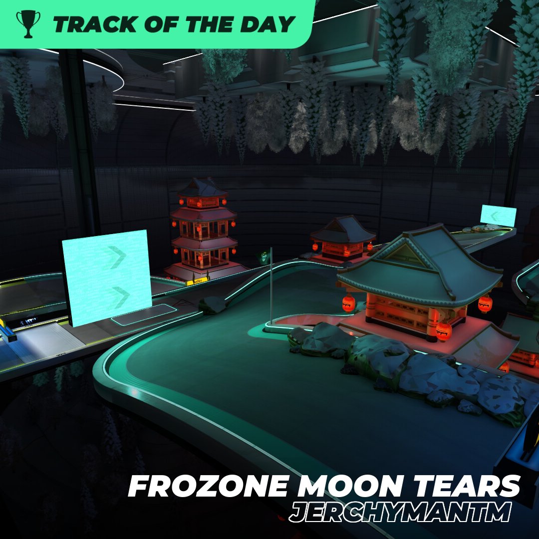 Trackmania's tweet photo. A quirky technical track today by JerchymanTM! https://t.co/x5EdBminLy