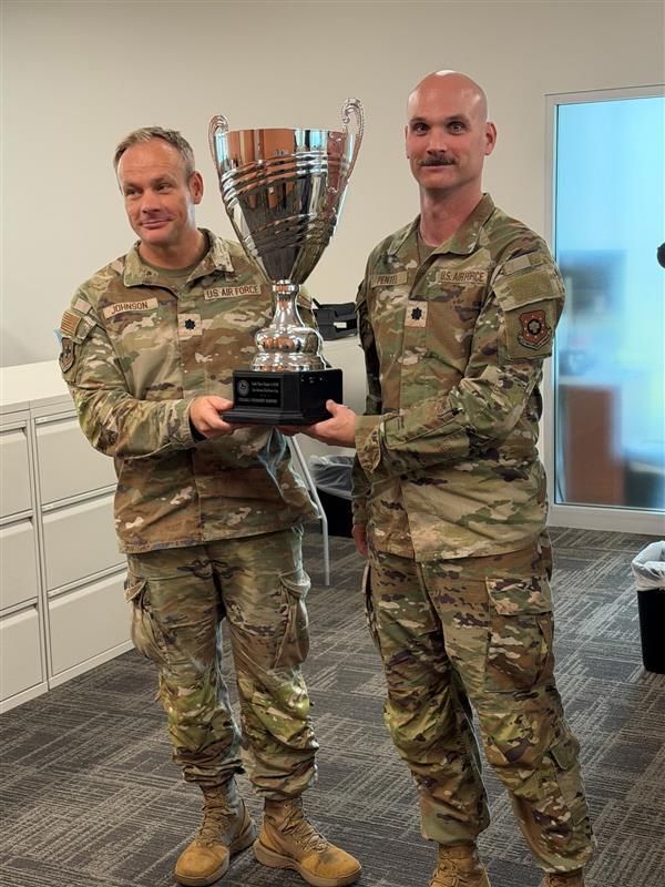 southtxache's tweet photo. 🏆 Congratulations to THE POWERPOINT WARRIORS - Mike Johnson &amp; Johnathan Pental (MRC, Alpha), champions of the inaugural STC-ACHE Healthcare Cup!
Thank you to all participants who made this event a success. 

👉 Stay connected through our website (https://t.co/lav6nDFmTM) https://t.co/VqeB08JgfE