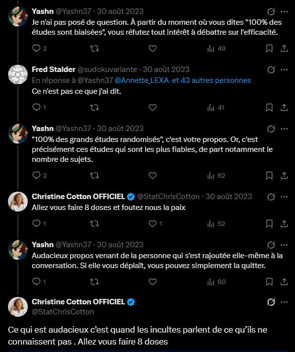 Yashn37's tweet photo. @lonnibesancon Je n'ai eu que deux interactions avec cette personne. Les deux fois, je ne l'ai pas cherchée, c'est elle qui est venue à moi.
Je ne me réjouirai jamais de la mort d'une personne, mais cette dernière n'efface pas ce qu'elle a fait de son vivant. Puisse-t-elle reposer en paix. https://t.co/FJF4hUQNVc