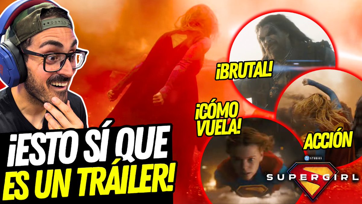 jolivarestolosa's tweet photo. El nuevo tráiler de #supergirl de "entradas ya a la venta" da acción, vuelos, rayos, emoción y a Lobo. Si esto no es hype... Vamos con mi reacción y análisis!!
https://t.co/p8MVC9Ify4
https://t.co/p8MVC9Ify4 https://t.co/lqhQTIlm9h