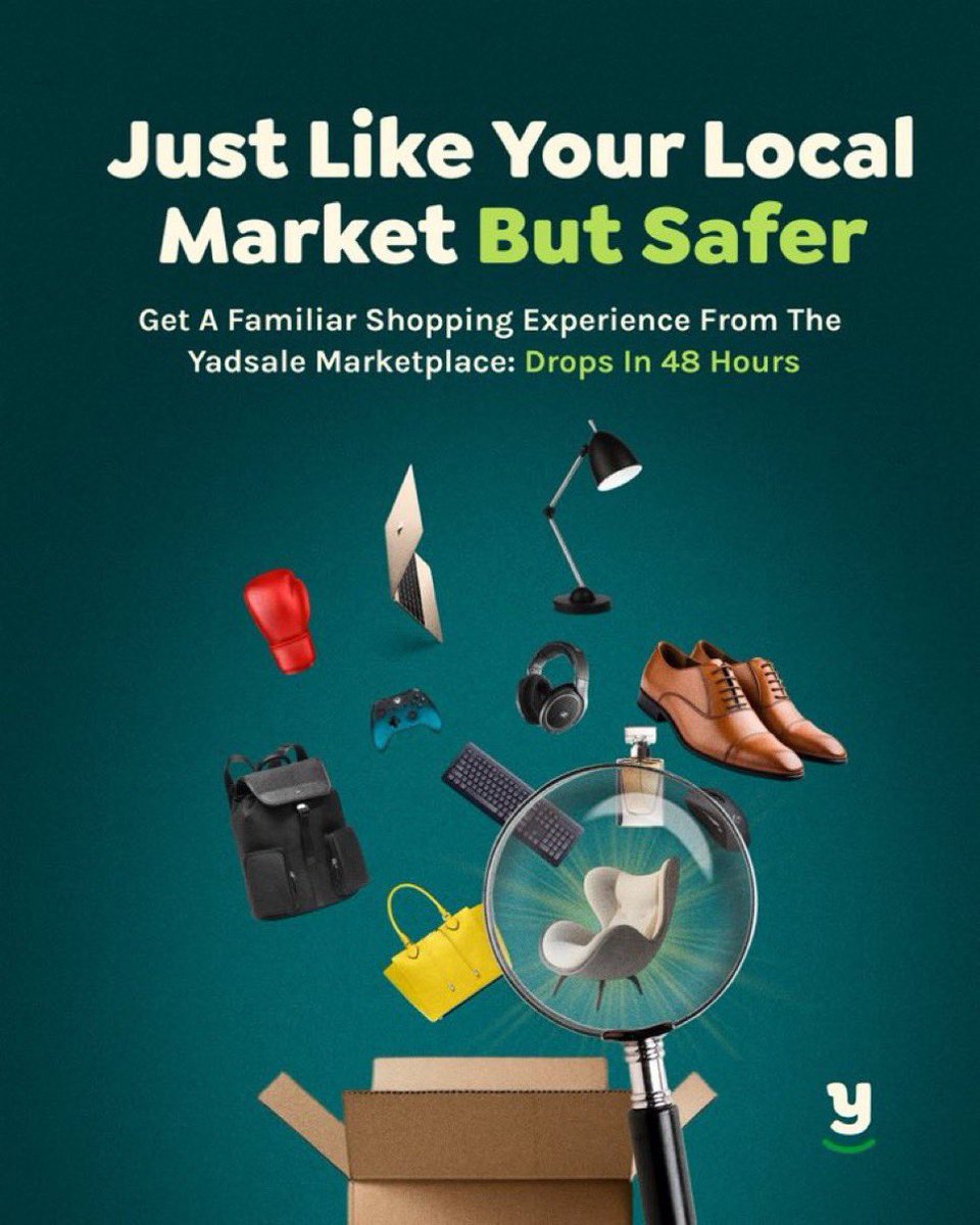 qgatss's tweet photo. The Yadsale Marketplace is launching on Friday. 

Team Yadsale has been building for the last 6 months. Day and Night, perfecting our product, fixing bugs and bettering user experience. 

The goal has always remained the same, making buying and selling safe and easy. 

We’re in times where a lot of people want to sell stuff for quick cash, businesses looking for customers outside their immediate reach, and a lot of people looking to buy online without fear of scams. 

It only makes sense that Yadsale exists in our society. Our marketplace will be launching this Friday, feel free to list your items and also get ready to cop items at super discounted rates. 

It’s the Year of the Yadsales. I need your items and i hope you need mine.