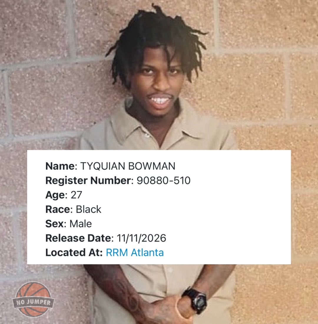 GAFollowers's tweet photo. Quando Rondo has been released from jail. He's currently in a halfway house in Atlanta. 

His new updated release date is now July 26th https://t.co/r8lmZV6rbR