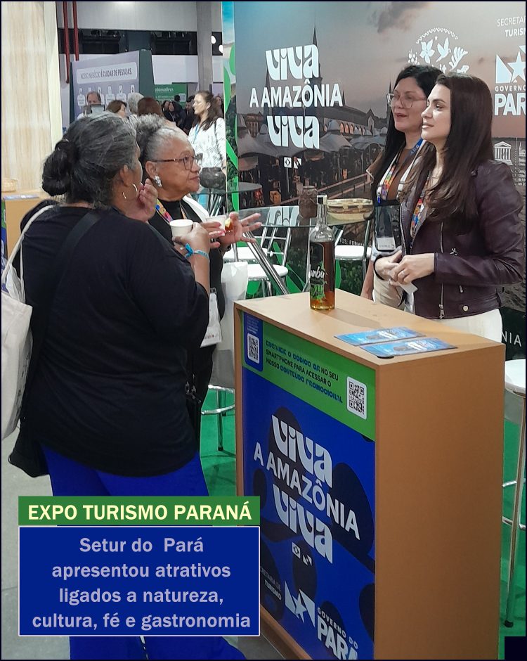 sortimentotop's tweet photo. Expo Turismo Paraná 2026
✅ Setur do Pará apresentou ao trade turístico brasileiro seus principais atrativos ligados a natureza, cultura, fé e gastronomia, fortalecendo a promoção do destino Pará junto a agentes de viagens, operadores e imprensa.
https://t.co/7xe9viI2pG

#Turismo https://t.co/HvgrvufGab