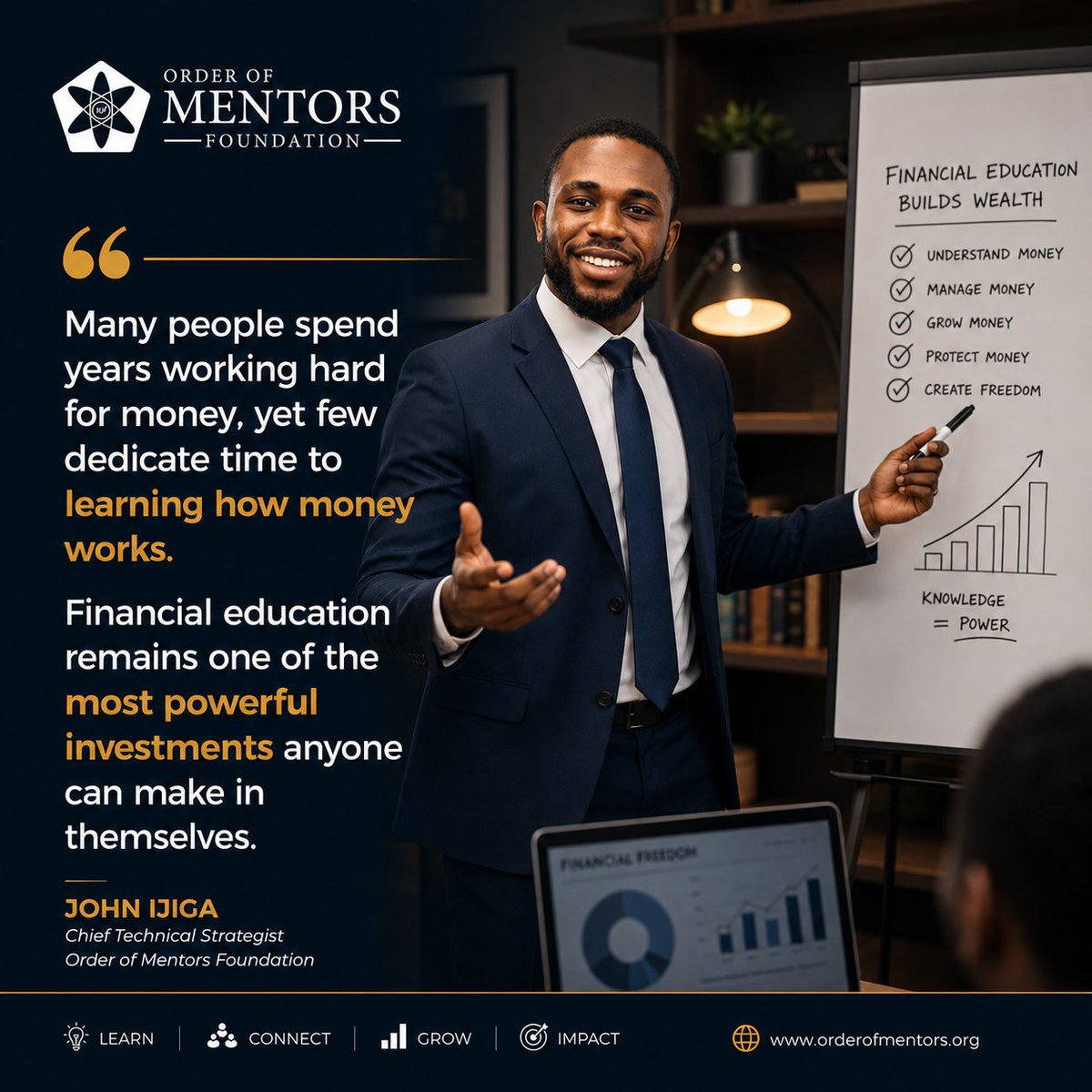 JayForexHouse's tweet photo. Many people spend years working hard for money, yet few dedicate time to learning how money works.
Financial education remains one of the most powerful investments anyone can make in themselves.
.
.
.
#finance  #wealth  #trading https://t.co/WmMgYKGtmj
