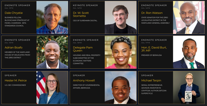 blockchain_wire's tweet photo. Maryland Blockchain Association Adds Five High-Profile Speakers to 2026 Summer Conference, Including Bermuda’s Premier and a Blockchain Co-Inventor 
https://t.co/IGEWUUcjmY https://t.co/4TlCzFaXGz