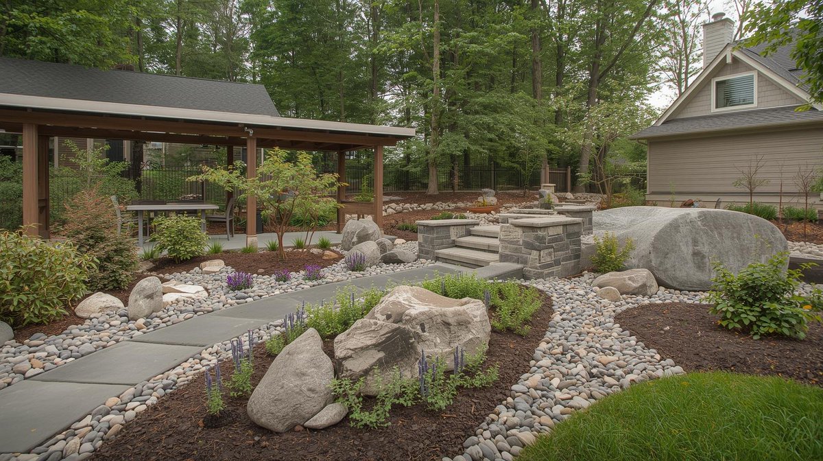 homeispv's tweet photo. In the world of landscaping, where the beauty of nature meets the artistry of design, river rock landscaping ideas have emerged as a timeless favorite. 🪨

In this article, we’re about to embark on a journey
 https://t.co/IHNnBXGhGO https://t.co/5qtfFaEvZb