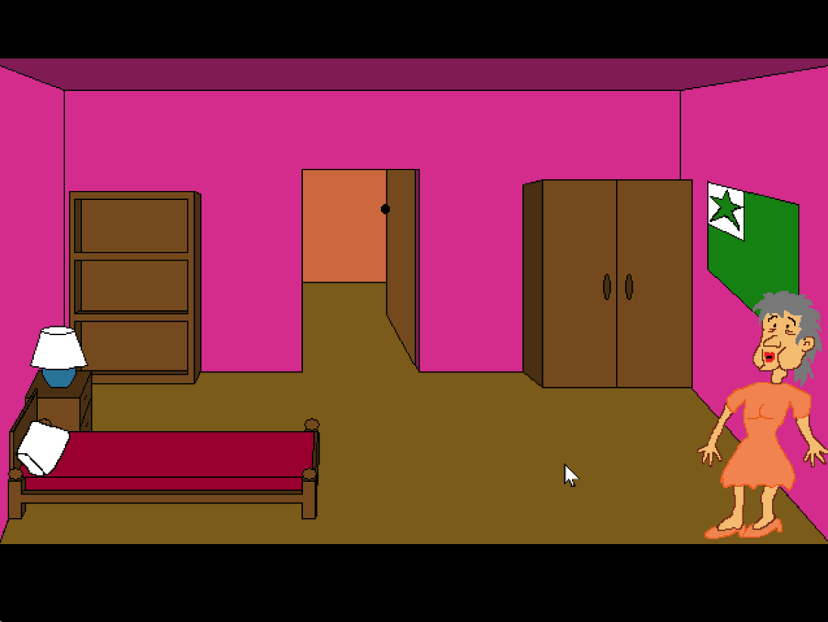 ramon_wilhelm's tweet photo. May I introduce you Grandma Mountbatten?
She's the only character in Escape from the Retirement Home who speaks a completely different language.

You can propably already guess which language it might be.

#indie #game #gamedev https://t.co/m7pqytuTYh
