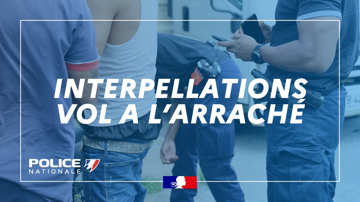 PoliceNat973's tweet photo. #Interpellations |🚨Hier après-midi, la BAC a procédé à l'interpellation de 2 mineurs à la suite dans vol à l'arraché commis aux abords d'un établissement scolaire de #Cayenne.
❌Défavorablement connus des services de police, ils ont été placés en garde à vue.
#PoliceNationale https://t.co/0qJYp9YVz6