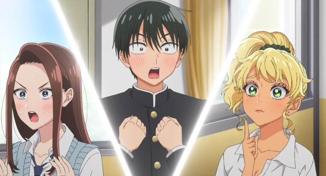 Kimrm_1's tweet photo. Todo pasó volando apenas se hicieron amigas y poco después conocieron al Otaku 

Amane confesó que es una Otaku aunque hasta Ijichi ya lo sabía XD https://t.co/9IiVxGZJhe