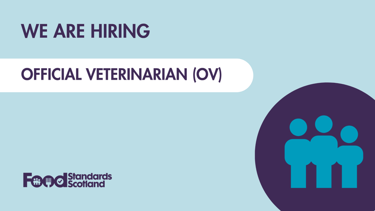 FSScot's tweet photo. FSS has an exciting opportunity for 2 qualified Official Veterinarians (OVs) to work across Approved Meat Establishments in Scotland.

Whilst these are temporary contracts, there will be opportunities to apply for permanent roles. 

Find out more at: https://t.co/j2ct0Xjuzy. https://t.co/3HVC4dmW67