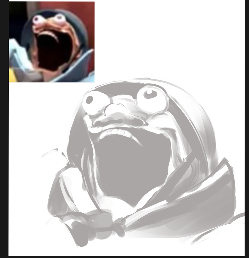 justbirb_'s tweet photo. friend made me try redraw it https://t.co/VPes99yrAt