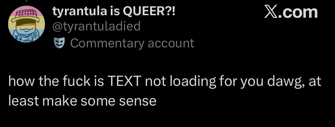 Tabbsgd's tweet photo. What I meant by this is your information to the original tweet is not making sense at all

Also you didn’t have to block me you could’ve kept the conversation going until one of us gets tired 💀💀 https://t.co/Jdsub5ChS6