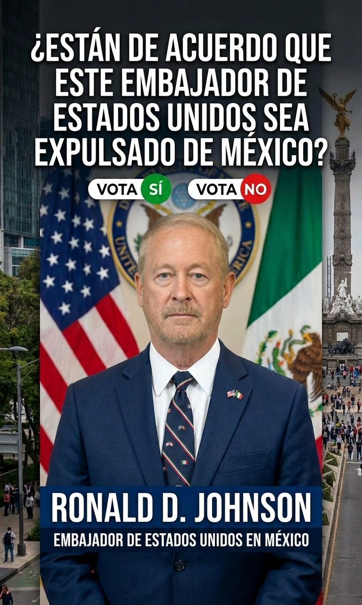 RForevet51's tweet photo. Están de acuerdo?
#RonaldDJohnsonLargoDeMexico
#SoberaniaNacional https://t.co/x9ccfJKl8p