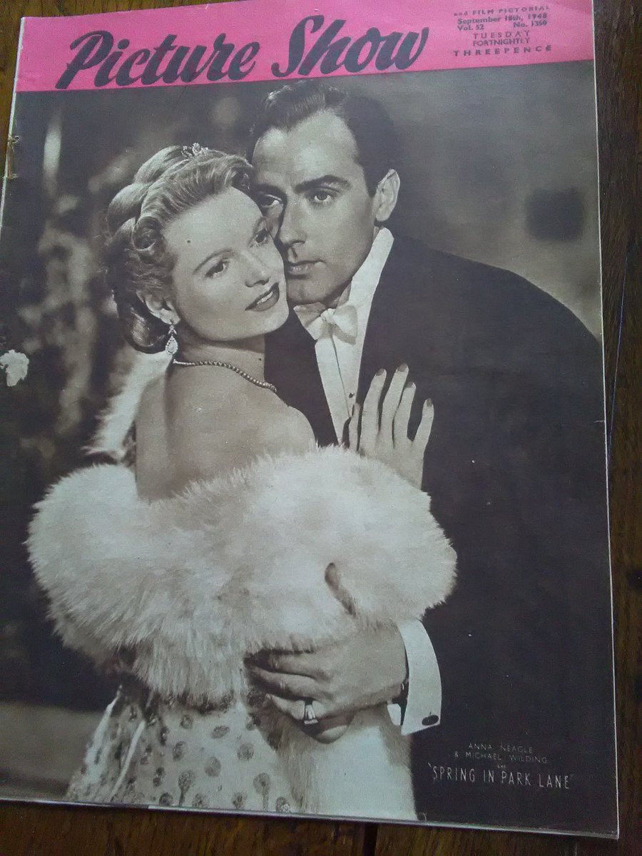 Booksmiscellany's tweet photo. #AnnaNeagle
Dame Anna Neagle: Died on this day in 1986. Actress, singer, dancer, with a long career on stage and in film. She made some amusing, feel good films with Michael Wilding, brightening the period of post-war austerity. Books, DVD and original magazine in my collection. https://t.co/MoC17WkpmA