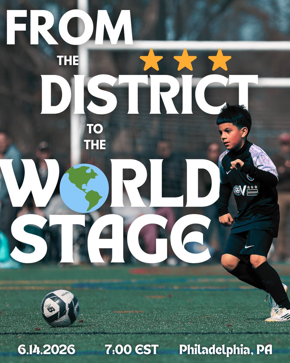 opengoalproject's tweet photo. Thrilled to share boys from our DCFC U10 #soccer team will serve as Player Escorts for the #WorldCup match between Ivory Coast and Ecuador on Sunday, 6/14 in Philly!

That's right, from #DC to the World's Stage!  #FIFAWorldCup 

@DMEforDC @MayorBowser @Learn24DC @DCDPR @susi2431 https://t.co/QCnOsEommf
