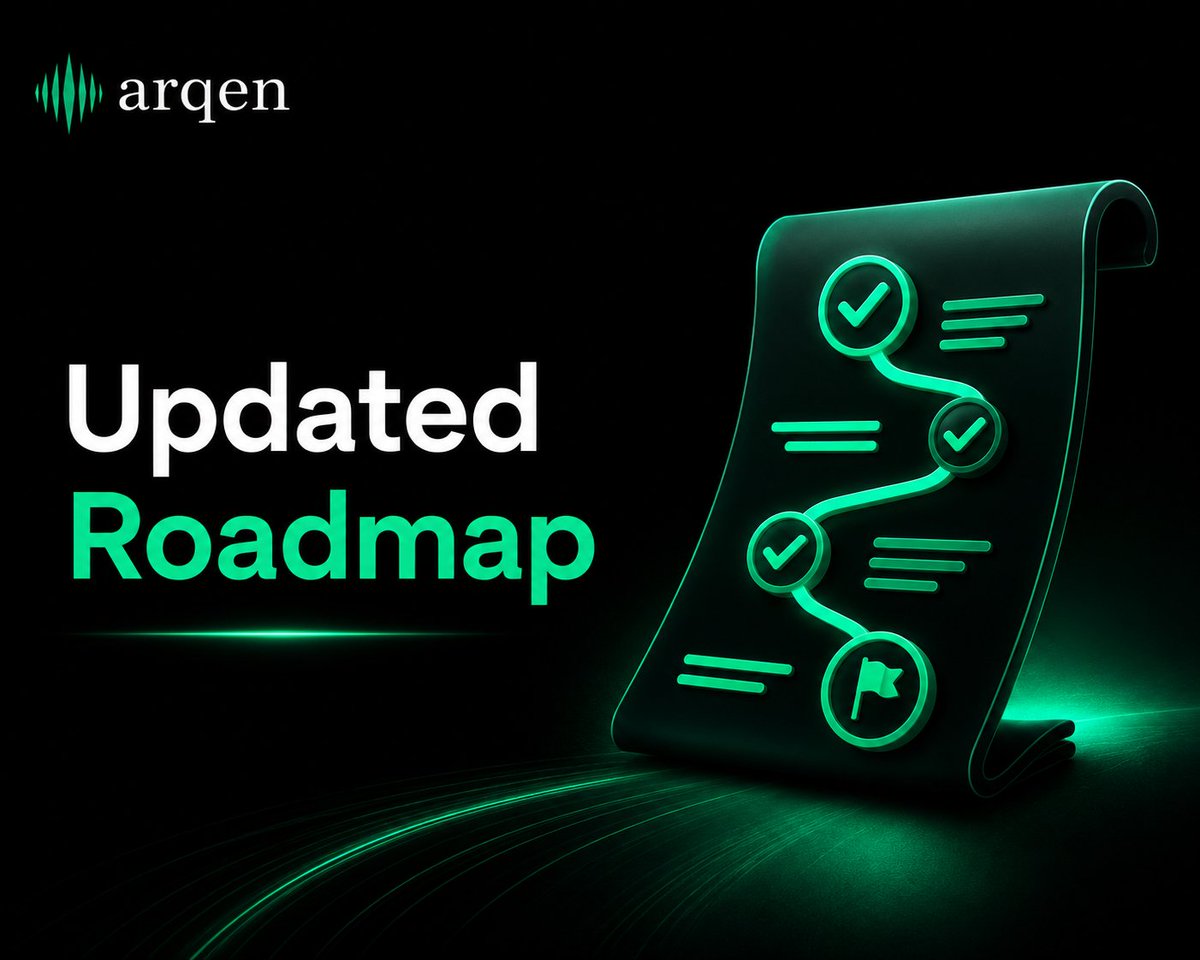 arqentrade's tweet photo. Updated Arqen Roadmap

• Arqen V2 Launch
V2 will include the latest product improvements, better trading flow, partial take profit, partial stop loss, higher limits, improved position management, and Percolator integration.

• Percolator Integration
Arqen will route trades through Percolator when an onchain futures market exists for a token. If no Percolator market exists, trades will continue through Arqen’s own pool backed model with our risk engine managing position size, leverage, and pool exposure.

• Risk Engine Improvements
We will continue improving token analysis, liquidity checks, price impact checks, position limits, and exposure controls so Arqen can support more tokens safely.

• Improved Referral Program
Referrals will become easier to track, use, and reward across traders, KOLs, private groups, and token communities.

• Token Partner Benefits
Partner tokens will get custom benefits such as higher limits, custom PNL cards, discounted fees, referral rewards, buyback options, and community specific trading campaigns.

• Partner Market Creation
Project owners will be able to explore creating Percolator markets for their own tokens, giving their communities another way to access leverage through Arqen.

• Improved Bot User Flow
We will simplify the trading journey inside the bot, reduce friction, clean up confusing screens, and make opening, managing, and closing positions easier.

• Telegram Group Trading Bot
Arqen will add group trading features so communities can trade directly from Telegram groups and onboard users without leaving the community chat.

• More Token Partnerships After V2
We will work with more Solana token projects to offer discounted trading access, higher limits, custom benefits, and partner specific campaigns.

• V3 Development
After V2, we will begin work on V3 with a stronger focus on reputation systems, advanced underwriting, better token risk scoring, and moving more of the platform fully onchain.
