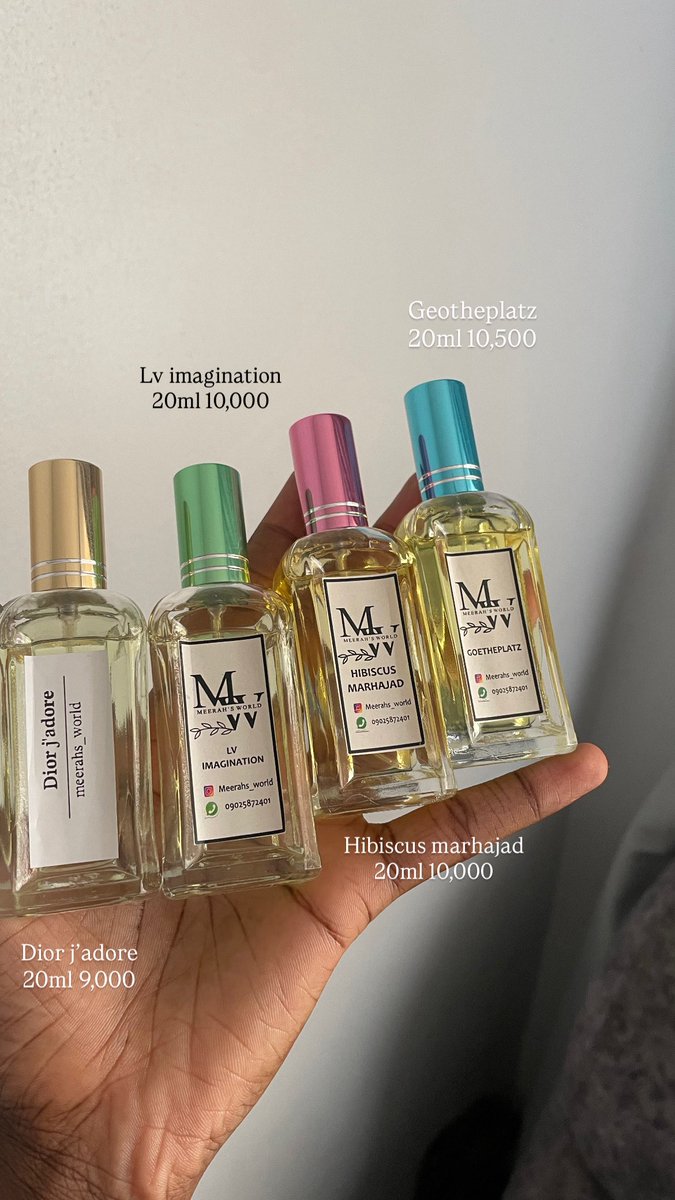 miss_wunti's tweet photo. Oil perfume 
(You can option for spray or dropper bottle)

10ml , 20ml, 30ml, 50ml and 100ml 

📍Abuja 
Delivery nationwide https://t.co/Zav0aCiCk5