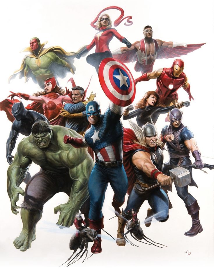 GeorgemanGms's tweet photo. Captain &amp; the Iron Trinity https://t.co/uMBA02f8vz