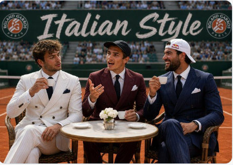 UGirovago77000's tweet photo. è solo mercoledì ma abbiamo già un italiano in 
finale al @rolandgarros 
Straordinaria storia.

#Cobolli
#Berrettini
#Arnaldi https://t.co/G5bEeMHBJD