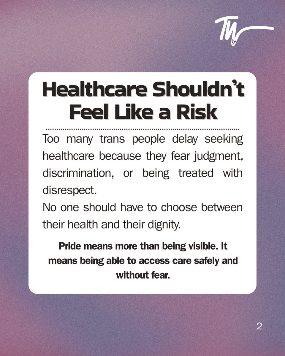 TransWaveJA's tweet photo. 🌈 Pride is more than a celebration.

For many trans Jamaicans, barriers to healthcare, justice, employment, and safety remain everyday realities.

Policy change isn't about special treatment;it's about dignity, protection, and equal opportunity.

 #PrideMonth #TransWaveJamaica https://t.co/tHq5Oht8Bz