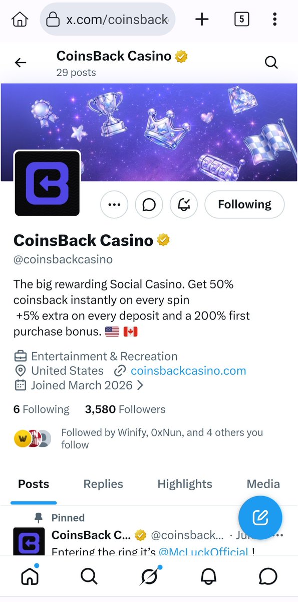 _SiixZero's tweet photo. @coinsbackcasino Winning this will change my life, I wish you luck 🫡 

Pray for me, friends @Malik47764517 @dawei588588588 @Merpatijinak2 https://t.co/z0QRVk0SNN
