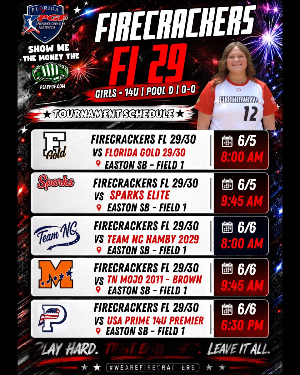 addyvarnes2029's tweet photo. So excited to get back on the field this weekend for Show Me The Money! I unfortunately won’t be there on friday, but will be there the rest of the weekend! let’s grow!!🧨💪 @FCFL2930 @LineDsoftball @IHartFastpitch @CoastRecruits @CoastRecruitsSB @ConnectSports https://t.co/iac6PTeWNU