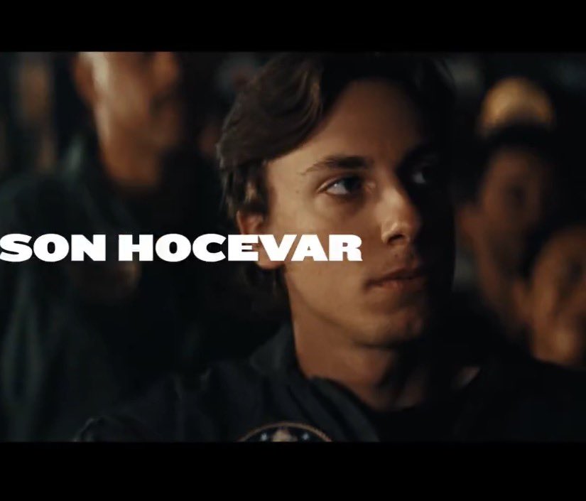colbyjack6900's tweet photo. handsome + hatless hocevar spotting everyone cheer https://t.co/wmbYcuIEGl