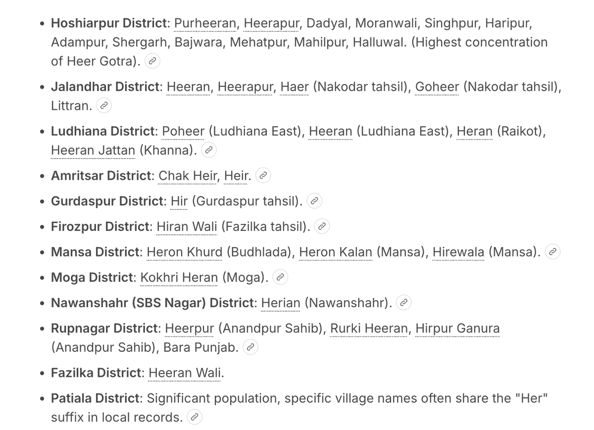 ayarkul's tweet photo. Not just that... all these places in Punjab, Himachal and Jammu Kashmir also are named after the ancient Abhira race of Aheers https://t.co/zTrASLdduE