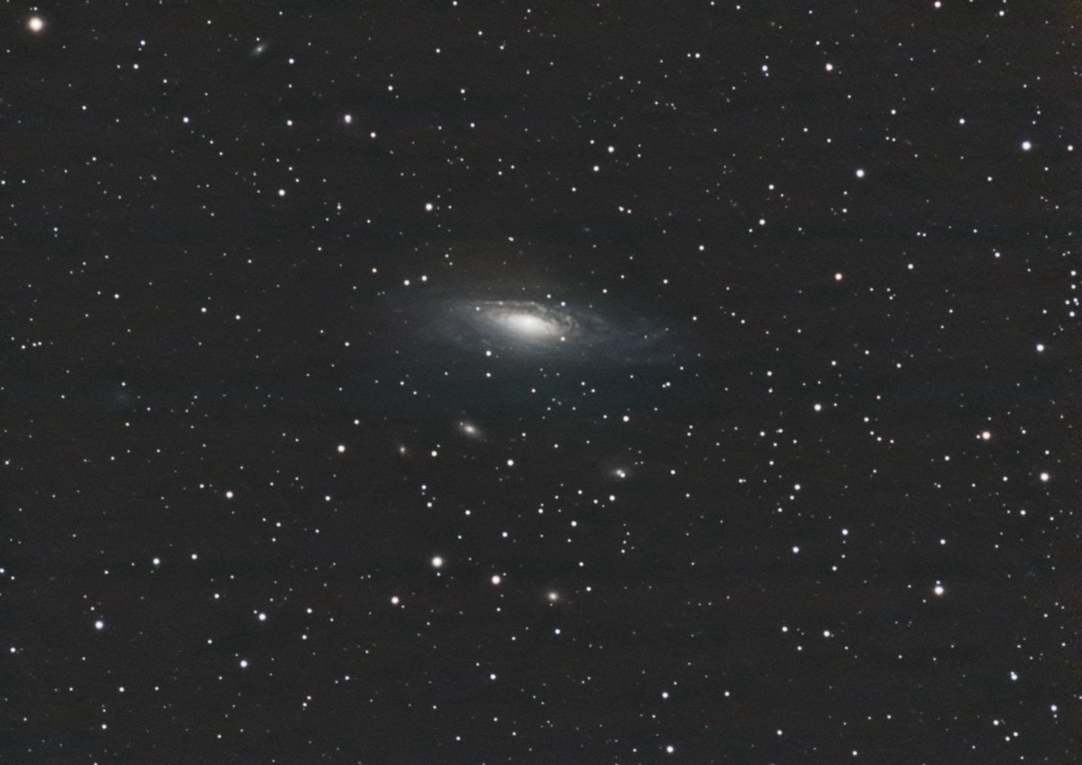 SharpStarAstro's tweet photo. This is C30, also known as the “Milky Way’s twin,” I captured this with my 8” telescope! 

It’s 40 million light years away in the constellation of Pegasus! https://t.co/6IMg0WxUID