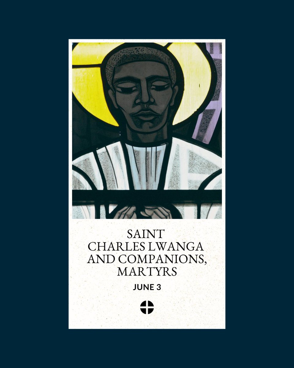 USCCB's tweet photo. Saint Charles Lwanga and Companions, Martyrs, pray for us! https://t.co/z6rRzzawpU