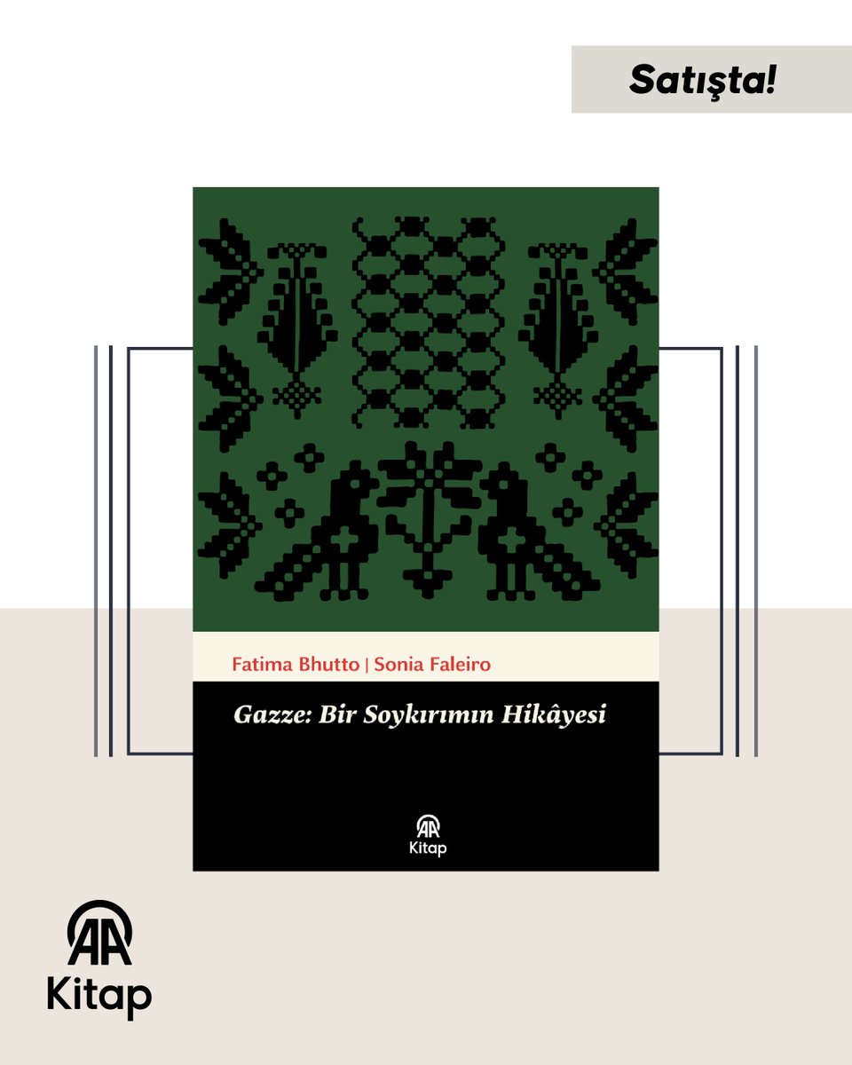 AA_Kitap's tweet photo. 📖Sadece insanlar değil; toprak, eğitim ve gelecek de kuşatma altında. ‘’Gazze: Bir Soykırımın Hikâyesi’’ şahitlerin gözünden bir katliamın anatomisini sunuyor.
Tüm seçkin kitapçılarda.

#AAKitap https://t.co/MzcqJ5A7yK