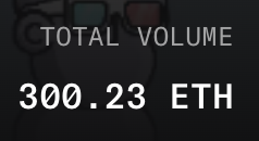 briangarrett's tweet photo. Congrats to the @npconchain team and more importantly the community for officially surpassing 300 ETH volume in a week it's still so early for npcs 👏 https://t.co/Q8gd7X2kwU